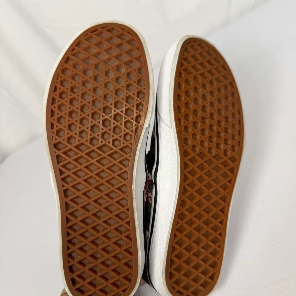 Vans Classic Slip-On Checkerboard Floral Sneakers Women's Size 6.5 - Picture 5 of 7